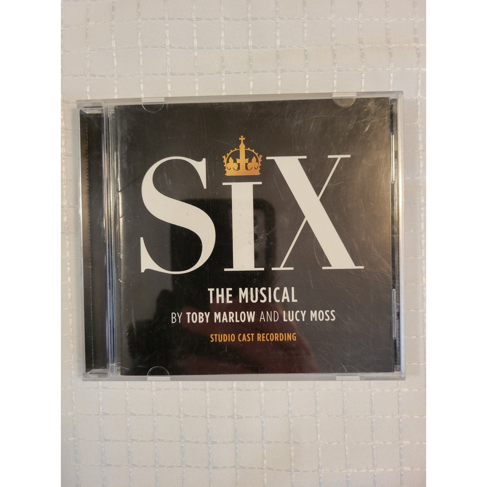 Six The Musical Studio Cast Recording CD Toby‎ Marlow Lucy Moss BFD220